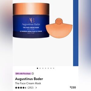 NEW Augustinus Bader The Face Cream Mask Full Size Jar NEW Sealed $230 Ret